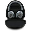 Słuchawki nauszne Karl Lagerfeld Grained Initials Bluetooth ANC szary